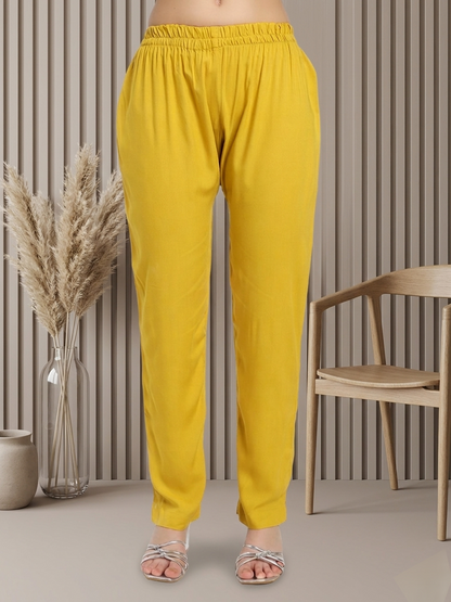 Mustard Yellow Embellished Kurta Set with Dupatta