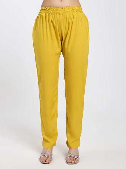 Mustard Yellow Embellished Kurta Set with Dupatta