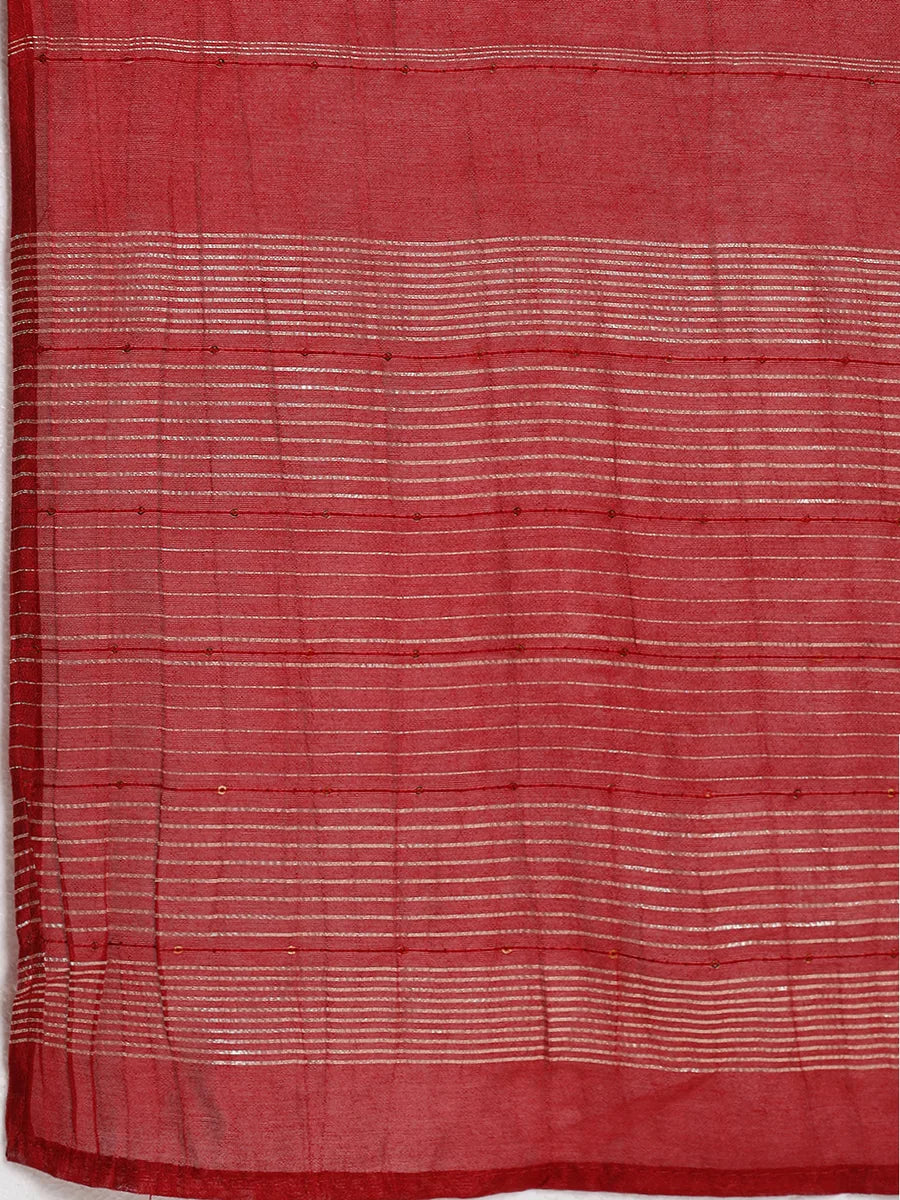 Elegant Red Embroidered Kurta Set with Dupatta – A Perfect Blend of Tradition & Style